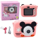 Digitalni fotoaparat za djecu 48Mpx HD 1080P Mouse - rozi | shoptok.hr