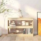 Ormarić za knjige / pregrada boja hrasta sonome 100x30x72 cm | shoptok.hr