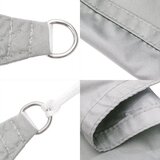  Jedro protiv sunca svjetlosivo 4,5x4,5 m 100% poliester Oxford | shoptok.hr