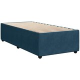 Box spring krevet s madracem plavi 80 x 200 cm baršunasti | shoptok.hr