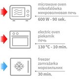 BabyOno 796/02 termofor sa košticama trešnje siva | shoptok.hr