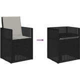  Vrtni set za objed s jastukom 5 pcs Antracit i Svjetlosiva PP | shoptok.hr