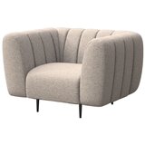 Ghado Bež fotelj Shel – | Shoptok.si
