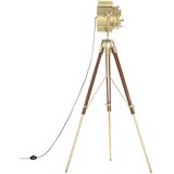  Podna svjetiljka na tronošcu od masivnog drva manga 193 cm | shoptok.hr