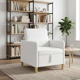 SOFA s pohranom Bijela 72 x 78 x 87 cm Poliester | shoptok.hr