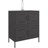  Komoda crna 68 x 39 x 79 cm čelična | Eponuda.com