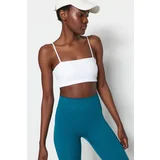 Trendyol Sports Bra - White - Plain