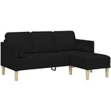  Set sofe Crna 173 x 131 x 67 cm Poliester | Shoptok.si