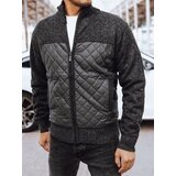 DStreet Kurtka męska pikowana ciemnoszara | Shoptok.si