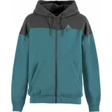 E9 Pulover na prostem Over Fleece Hoodie Green Lake S