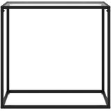  Konzolni stol prozirni 80 x 35 x 75 cm od kaljenog stakla | shoptok.hr