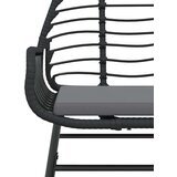 vidaXL 7-dijelni vrtni blagovaonski set s jastucima crno | shoptok.hr