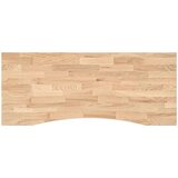 vidaXL Ploča za radni stol 120x50x2,5cm netretirane masivne hrastovine | shoptok.hr
