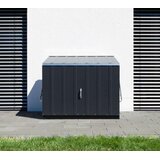  Trimetals - Vrtna kutija za pohranu / garaža za bicikl Stowaway | Antracit | 88x136x112 cm | shoptok.hr
