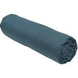 Jogi rjuhe Drap housse ORGANIC bleu paon grand bonnet 180x200 cm Modra