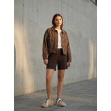 Sinsay Basic kratke hlače s dodatkom viskoze, soft touch | shoptok.hr