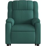  Naslonjač na podizanje od tkanine tamnozeleni | shoptok.hr