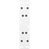 vidaXL Noge za klub stolić A-oblika 2 kom Bijele 30 x (30-31) cm Čelik - Bijela 30 x (30-31) cm 1 | shoptok.hr