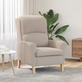  Ergonomska fotelja Svjetlosiva Poliester drvo Standardna | shoptok.hr