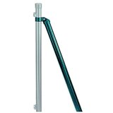 gah alberts opora za ograjni steber (115 cm x 34 mm, zelena) Cene