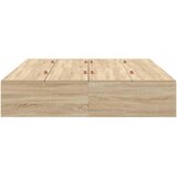Krevet s ladicama Sonoma hrast 140 x 190 cm Konstruirano drvo | Eponuda.ba