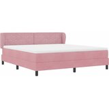  Krevet s opruga kutije Ružičasta 180 x 200 cm Baršun | shoptok.hr