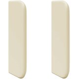 vidaXL Uši uzglavlja Krema 40 5 x 40 5 x 4 cm PVC | shoptok.hr