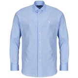 Polo Ralph Lauren Srajce z dolgimi rokavi CHEMISE COUPE DROITE EN POPELINE MICRO MOTIF Modra | Shoptok.si