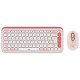 Logitech set bežična tastatura i miš pop icon combo us, engleski (us, roze | ePonuda.com