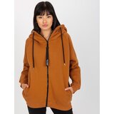 RUE PARIS Sweatshirt-AP-BL-AP-3003.59-light brown | Shoptok.si