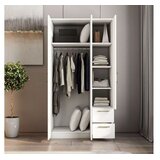 Hanah home Ormar Merlin, 90x171.8x45 cm, Bijela | Eponuda.ba