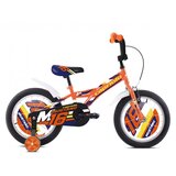 Capriolo mustang bicikl za dečake, 16", narandžasti Cene
