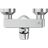 Ideal Standard Stenska armatura za tuš v sijajno srebrni barvi Connect Air – | Shoptok.si