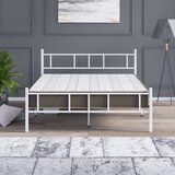  krevet za dve osobe PIRON 120x200 cm, beo, nosivost 120 kg | Eponuda.com