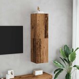 TV ormarić staro drvo 30,5x30x110 cm konstruirano drvo | shoptok.hr