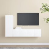 vidaXL 3-dijelni set TV ormarića bijeli od iverice Cijene