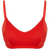 Trendyol Red Bralette Bikini Top Cene
