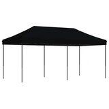  Sklopivi prigodni šator za zabave crni 580x292x315 cm | shoptok.hr