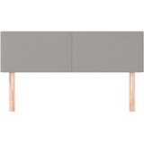  Uzglavlja svjetlosiva 144x5x78/88 cm od tkanine | shoptok.hr