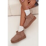 VINCEZA Suede Snow Boots for Women on Platform | Shoptok.si
