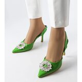 D/CEO Orange neon Lorine stiletto pumps Cene
