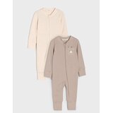 Sinsay Pamučni kombinezoni za bebe s motivom medvjedića 2 pack Cijene