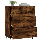  Komoda boja dimljenog hrasta 69,5x34x90 cm konstruirano drvo | shoptok.hr