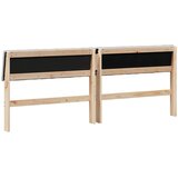  Tapecirani uzglavlje Svijetlo siva 200 cm Čvrsto borovo drvo | shoptok.hr