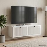 TV ormar za zid Zidne Bijela visokog sjaja 98 x 31 x 30 cm | Eponuda.ba