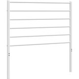 Maison Chic kovinsko posteljno vzglavje - vzglavna omarica - nočna omarica belo 100 cm, (21704622) Cene