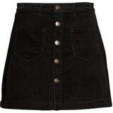Only Krila ONLAMAZING HW CORD SKIRT PNT Črna | Shoptok.si