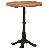 Bistro stolić Ø 60 x 76 cm od masivnog bagremovog drva | shoptok.hr
