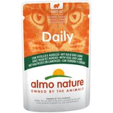  Varčno pakiranje Almo Nature Daily Menu vrečke 24 x 70 g - Teletina & jagnjetina | shoptok.hr