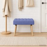  Klupa s utorima Traper plava 60 x 40 x 45 cm Tkanina | Eponuda.com